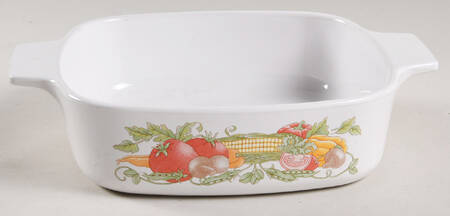 Garden Harvest 1 Quart Square Casserole No Lid
