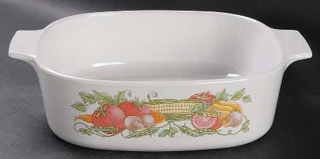 Garden Harvest 2 Quart Square Casserole No Lid