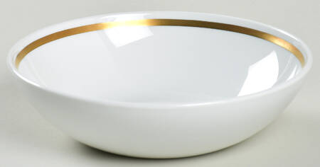 Gold Band (Coupe) Fruit/Dessert (Sauce) Bowl