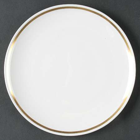 Gold Band (Coupe) Salad Plate