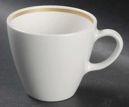 Gold Band (Coupe) Flat Cup