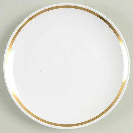 Gold Band (Coupe) Bread & Butter Plate