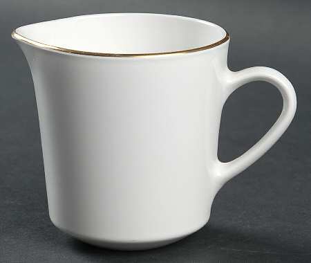 Gold Edge (Rim) Creamer