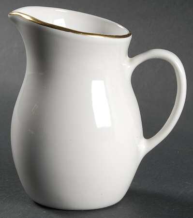 Gold Edge (Rim) Creamer