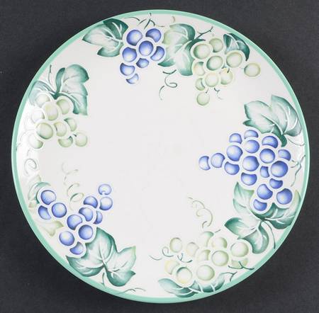 Grape Bower Salad Plate