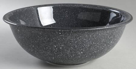 Granito Black 11" Mixing Bowl