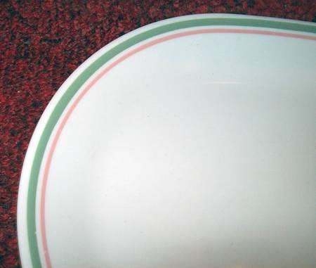 Heather (Corelle) 12" Oval Serving Platter