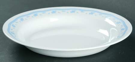 Morning Blue (Corelle) Rim Soup Bowl