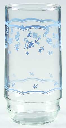 Morning Blue (Corelle) 16 Oz Glassware Tumbler