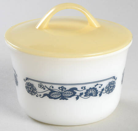 Old Town Blue (Corelle) Sugar Bowl & Lid