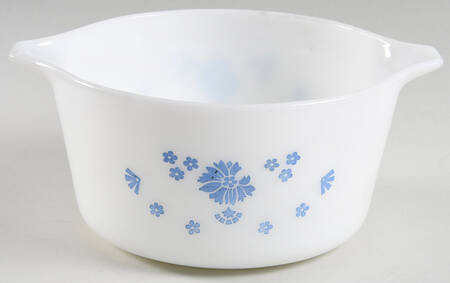 Old Town Blue (Corelle) 1 Qt Round Casserole No Lid