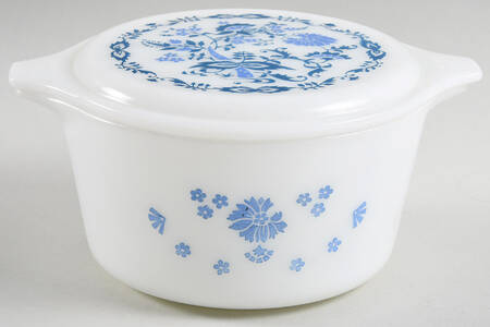 Old Town Blue (Corelle) 1 Qt Round Covered Casserole