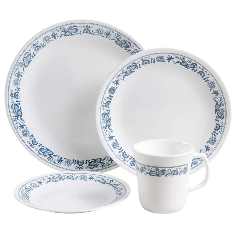 Old Town Blue (Corelle) 32 Piece Estate Set