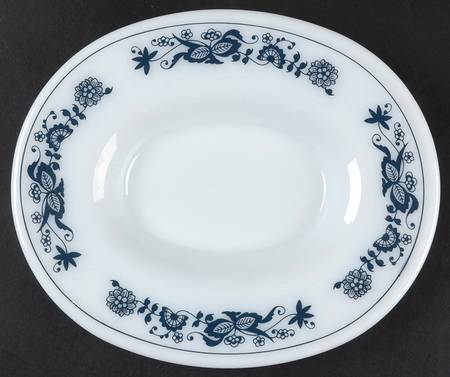 Old Town Blue (Corelle) Underplate for Gravy Boat