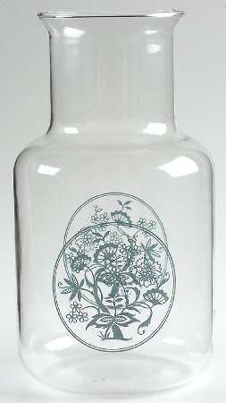 Old Town Blue (Corelle) Glassware Carafe No Lid