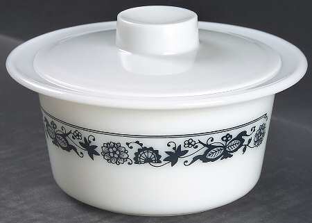 Old Town Blue (Corelle) Butter Tub & Lid