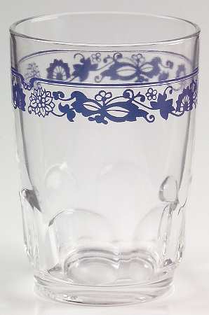 Old Town Blue (Corelle) 8 Oz Glassware Juice