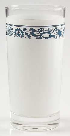 Old Town Blue (Corelle) 10 Oz Glassware Tumbler