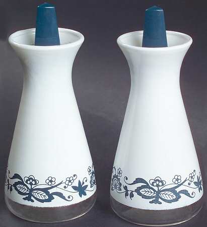 Old Town Blue (Corelle) Salt & Pepper Set