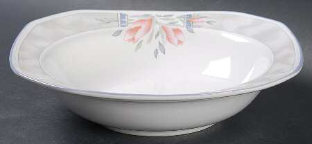 Pacific Mist Rim Cereal Bowl