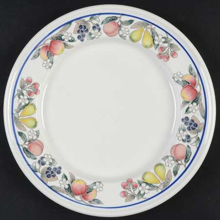 Peach Lattice Salad Plate