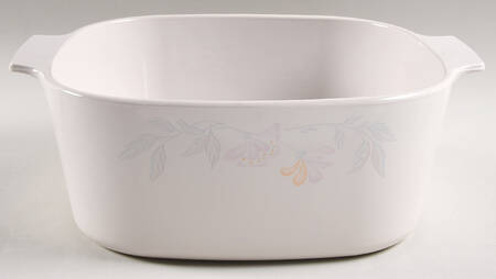Pink Trio (Corelle) 5 Quart Square Casserole No Lid