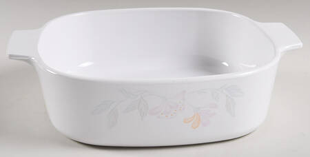 Pink Trio (Corelle) 2 Quart Square Casserole No Lid