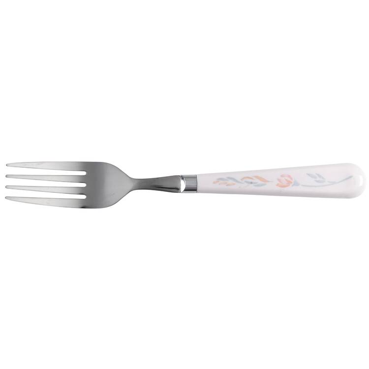 Pink Trio (Corelle) Dinner Fork (7 1/2" or Larger)