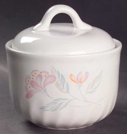 Pink Trio (Corelle) Sugar Bowl & Lid
