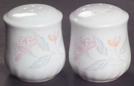 Pink Trio (Corelle) Salt & Pepper Set