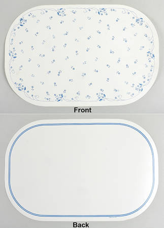 Provincial Blue (Corelle) Reversible Vinyl Placemat