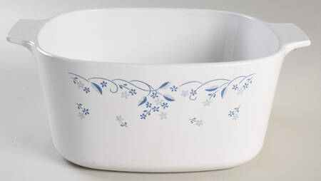 Provincial Blue (Corelle) 3 Quart Square Casserole No Lid