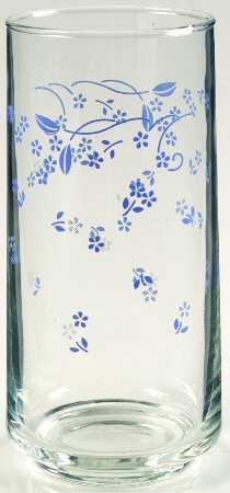 Provincial Blue (Corelle) 14 Oz Glassware Tumbler