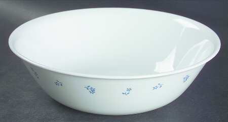 Provincial Blue (Corelle) 8" Round Vegetable Bowl