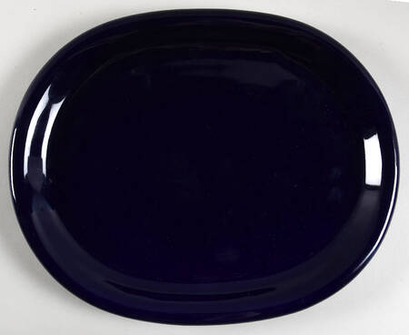 Prego Blue (Japan) 13" Oval Serving Platter