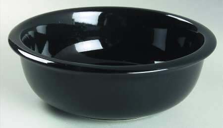 Prego Black Coupe Cereal Bowl