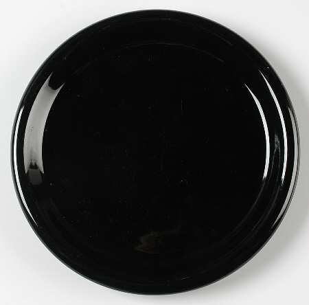 Prego Black Luncheon Plate