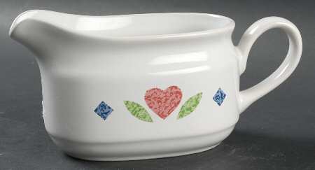 Quilt (Corelle) Gravy Boat
