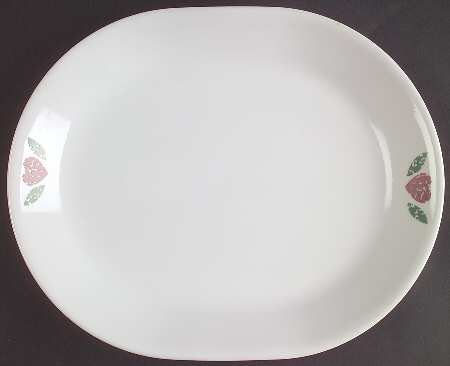 Quilt (Corelle) 12" Oval Serving Platter