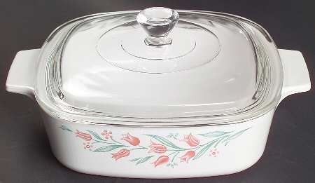 Rosemarie (Corelle) 1 Quart Square Casserole with Lid