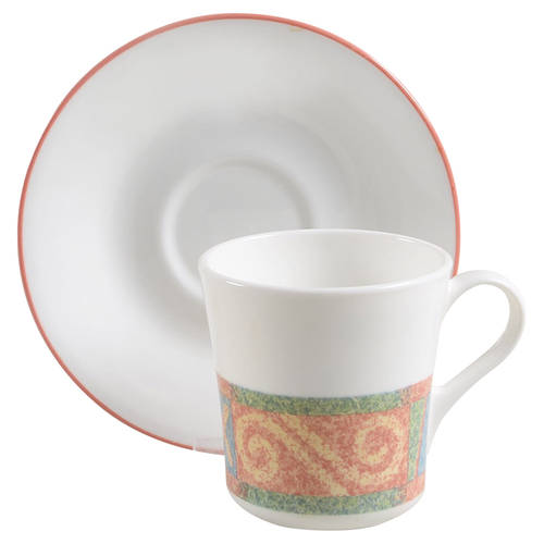 Sand Art (Corelle) Mug/Cup & Saucer Set