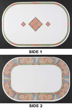 Sand Art (Corelle) Reversible Vinyl Placemat