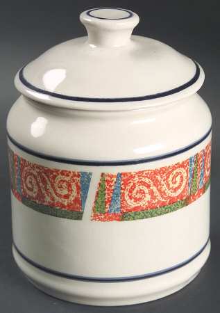 Sand Art (Corelle) Small Canister & Lid