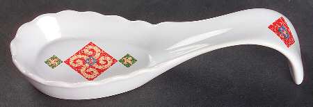 Sand Art (Corelle) Spoon Rest/Holder (Holds 1 Spoon)