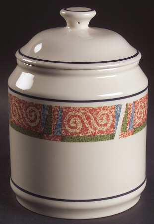 Sand Art (Corelle) Large Canister & Lid