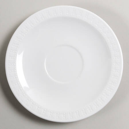 Sculptured Rim (No Trim, Centura) Saucer