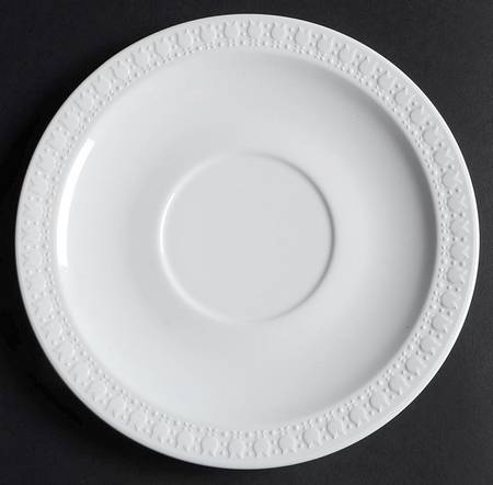 Sculptured Rim (No Trim, Centura) Underplate for Gravy Boat