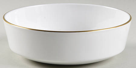 Sculptured Rim (Gold Trim, Pyroceram, Centura) Coupe Soup Bowl