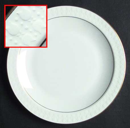Sculptured Rim (Gold Trim, Pyroceram, Centura) by Corning Corelle