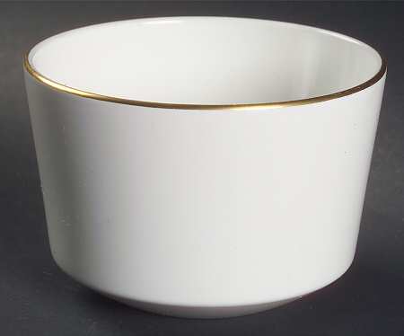 Sculptured Rim (Gold Trim, Pyroceram, Centura) Sugar Bowl No Lid